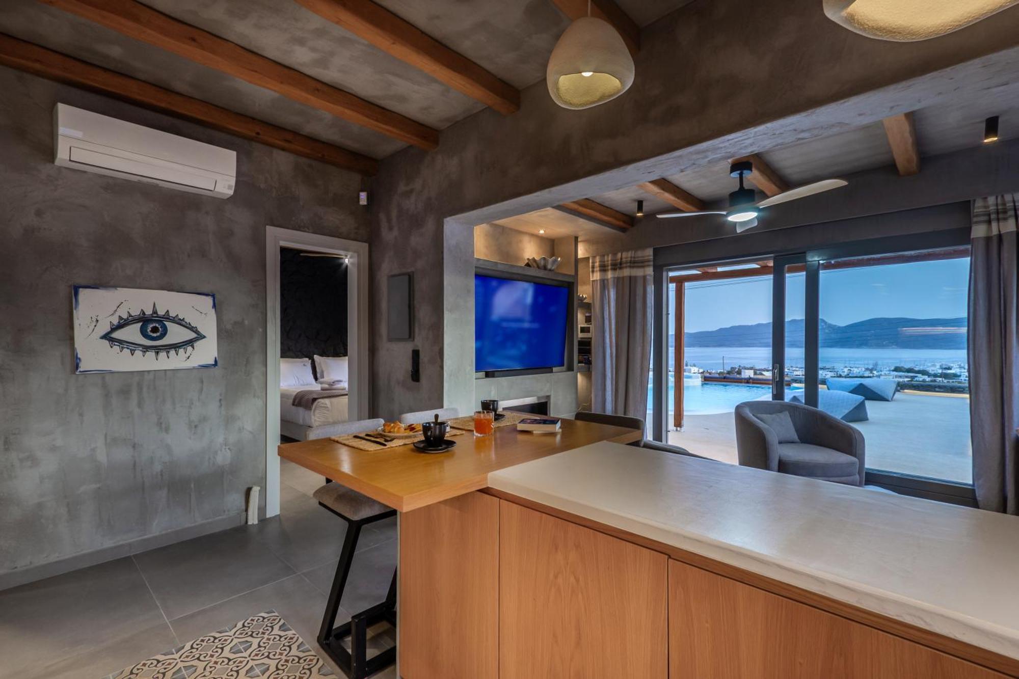 Osmio Luxury Residence Adamantas  ภายนอก รูปภาพ