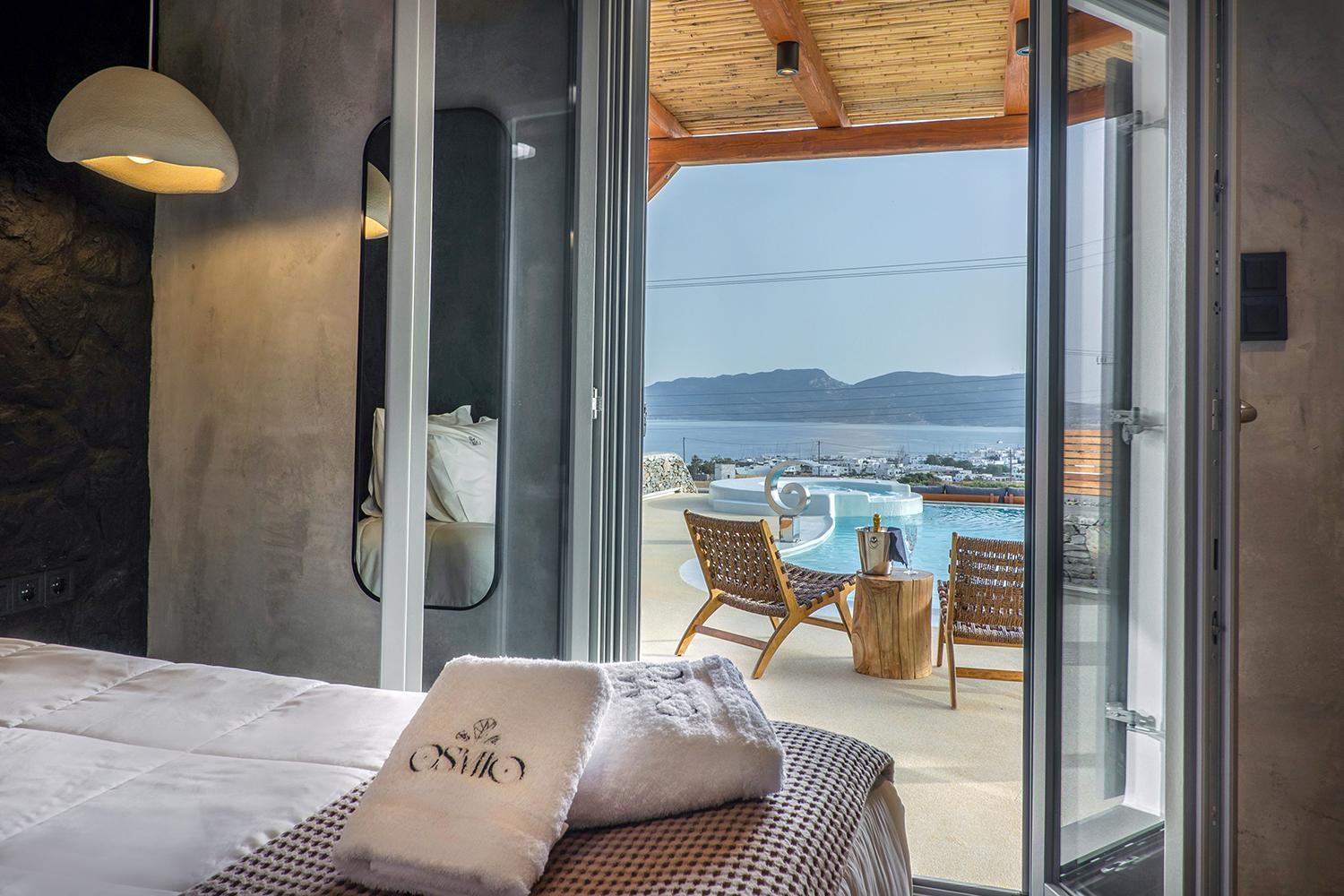 Osmio Luxury Residence Adamantas  ภายนอก รูปภาพ